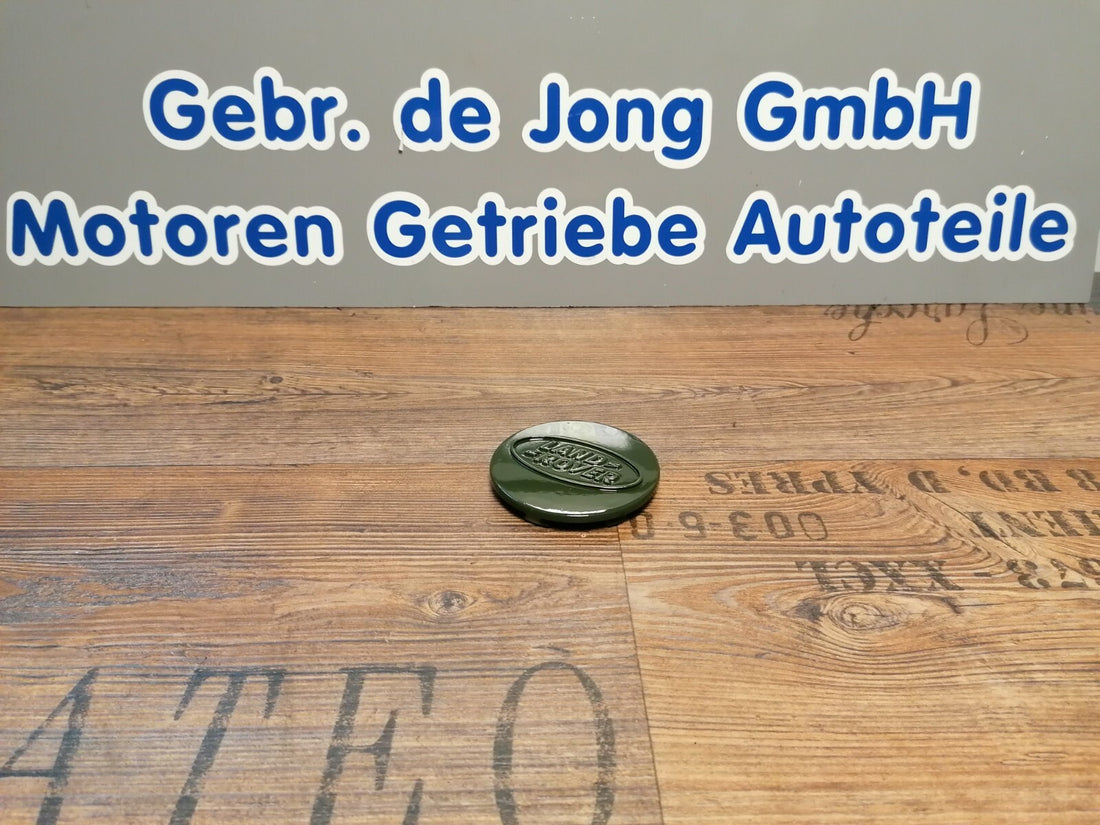 Original Land Rover grün Radnabendeckel Nabendeckel Emblem 8510169