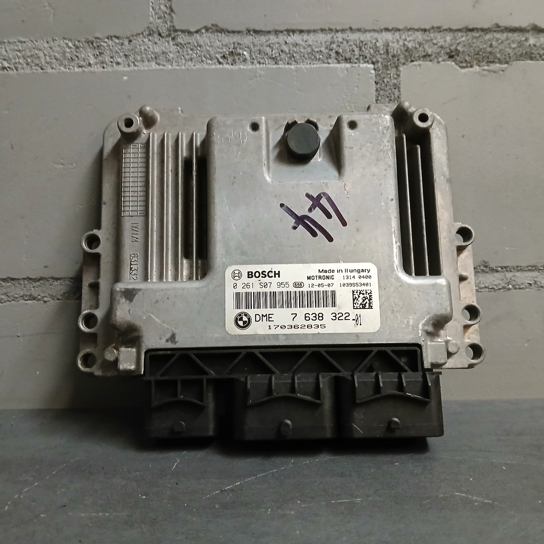 BOSCH Motorsteuergerät Original BMW MINI Cooper R56 R57 R58 7638322