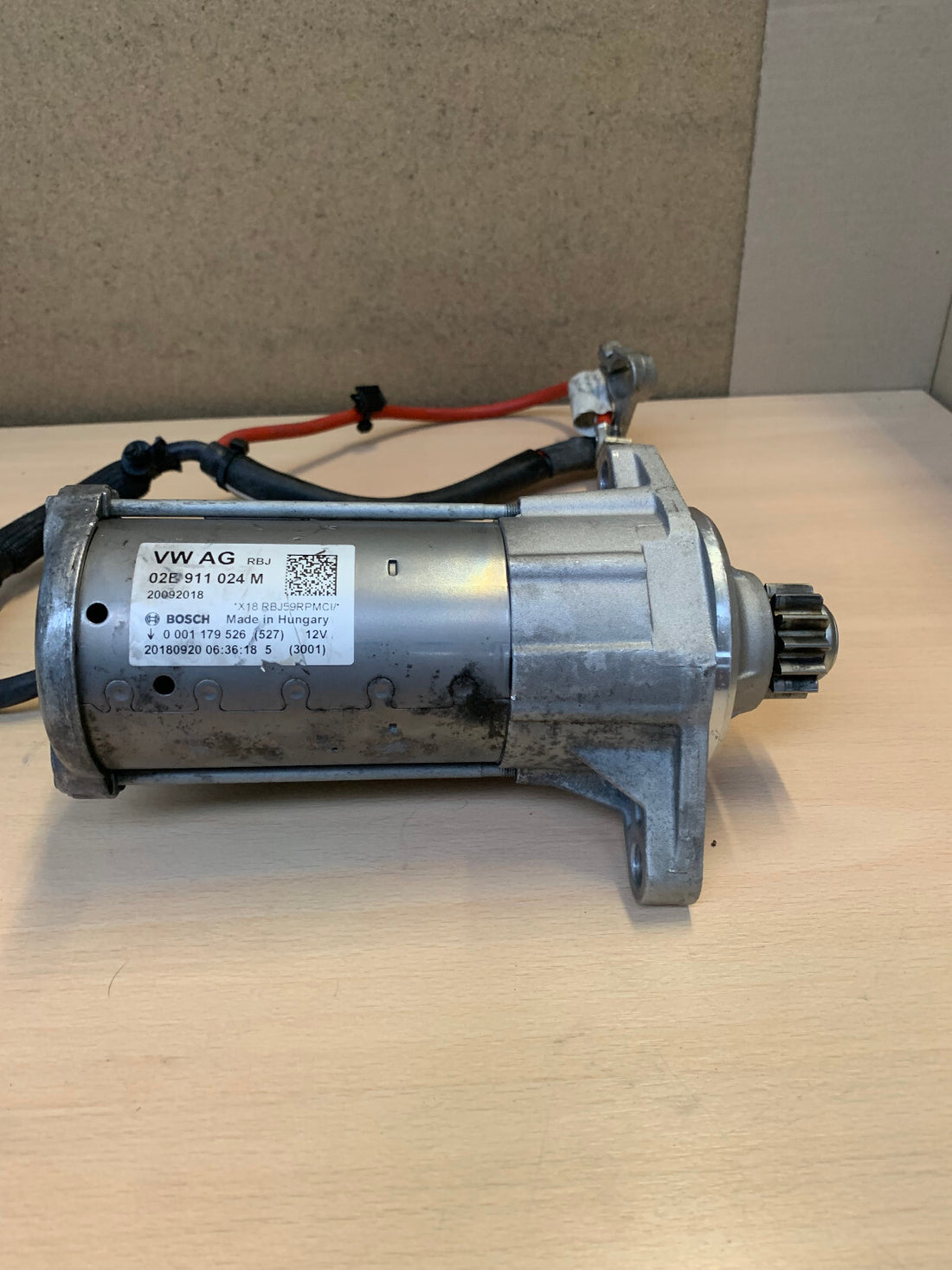Original Renault Bosch Anlasser Starter 02b911024m