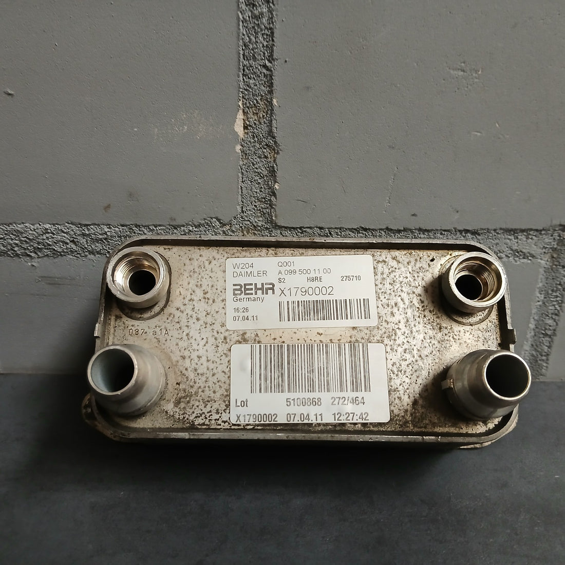 Ölkühler Mercedes-Benz E250 W212 A0995001100