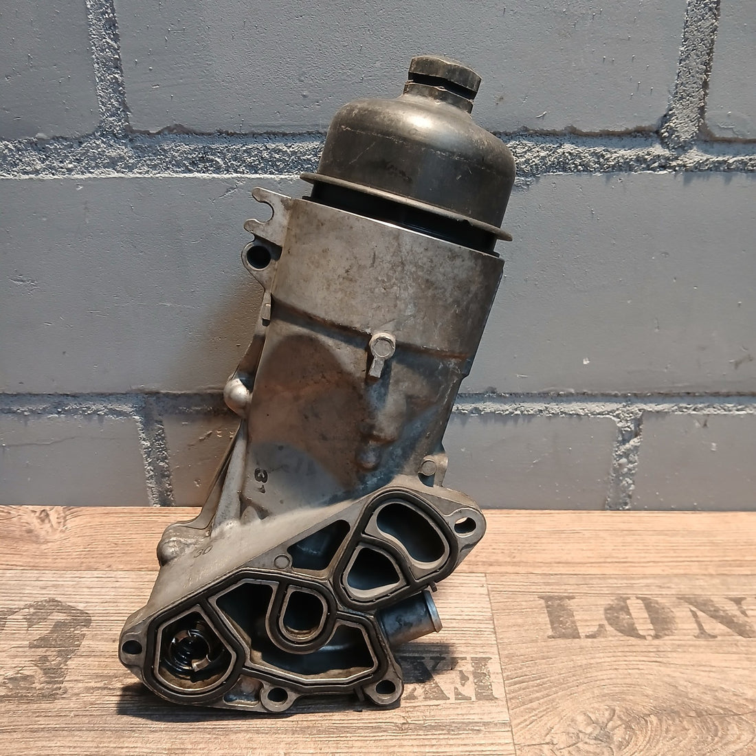 9687911280 Original Ölfiltergehäuse Ölkühler Ford Fiesta 1.6 TDCi Diesel