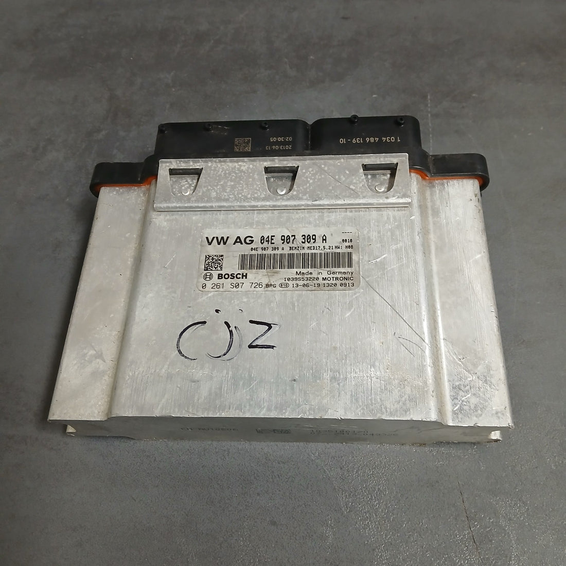 VW Golf 7 VII Bj.14 Motorsteuergerät Steuergerät Motor ECU Bosch 04E907309A
