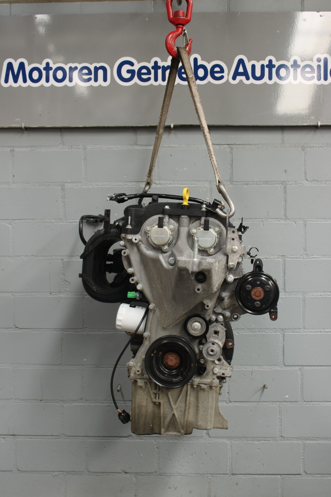 -TOP- Motor Ford Fiesta 1.1 Duratec Ti-VCT BJ.2020 XYJD NUR 33 TKM Komplett