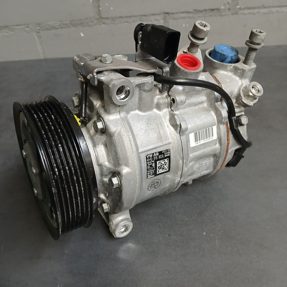 Original VW Audi A4 8W A6 4G A5 F53 F57 F5F F5P Q7 Klimakompressor 4M0820803L
