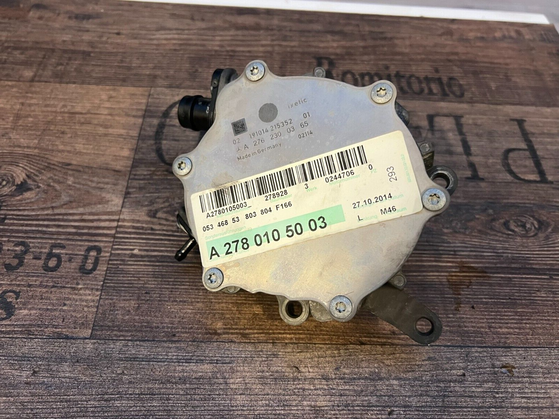 Mercedes CLS 550 V8 BiTurbo M278 Vakuumpumpe A2762300365
