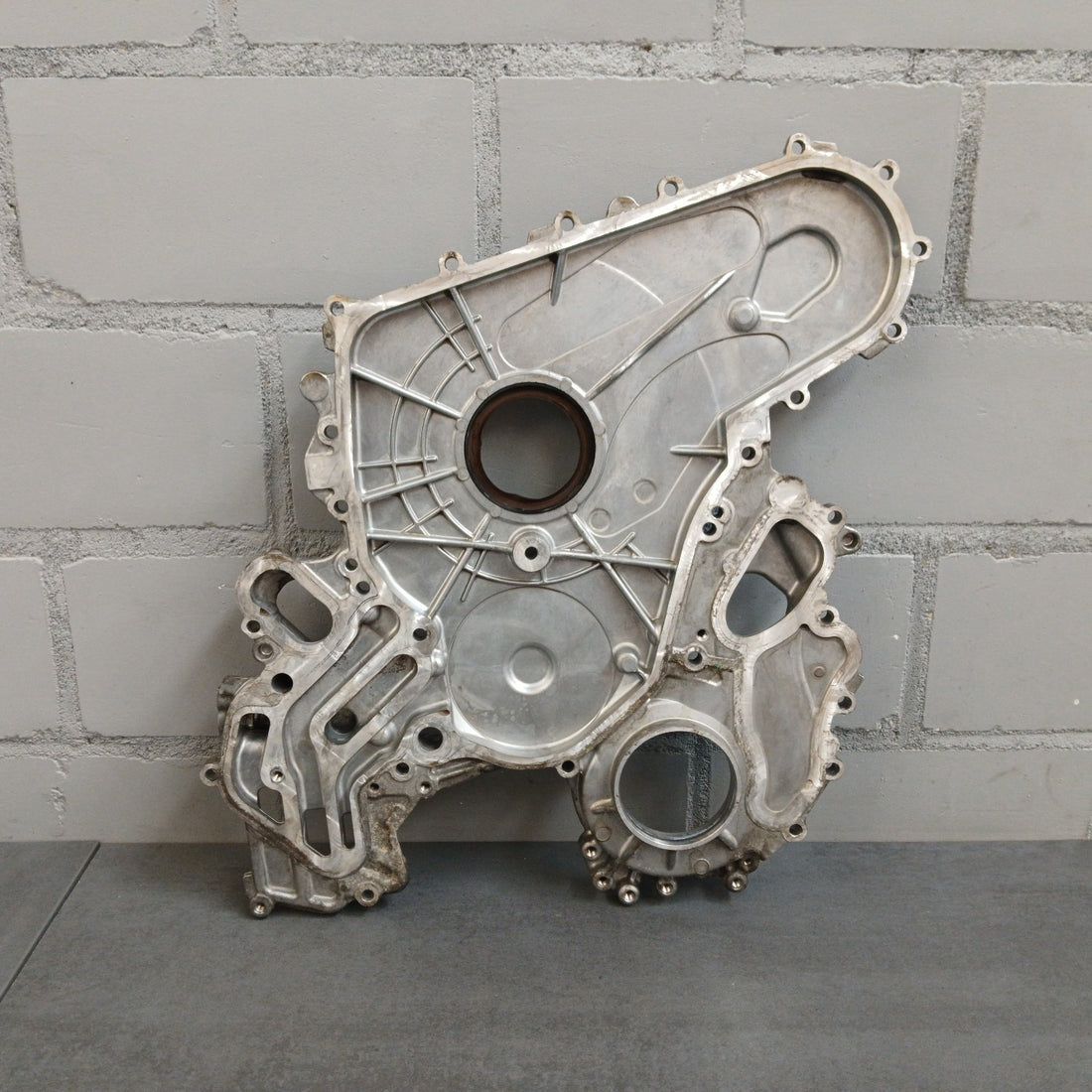 Steuergehäusedeckel Dichtflansch Original VW AUDI 3.0 TDI 059103153CP