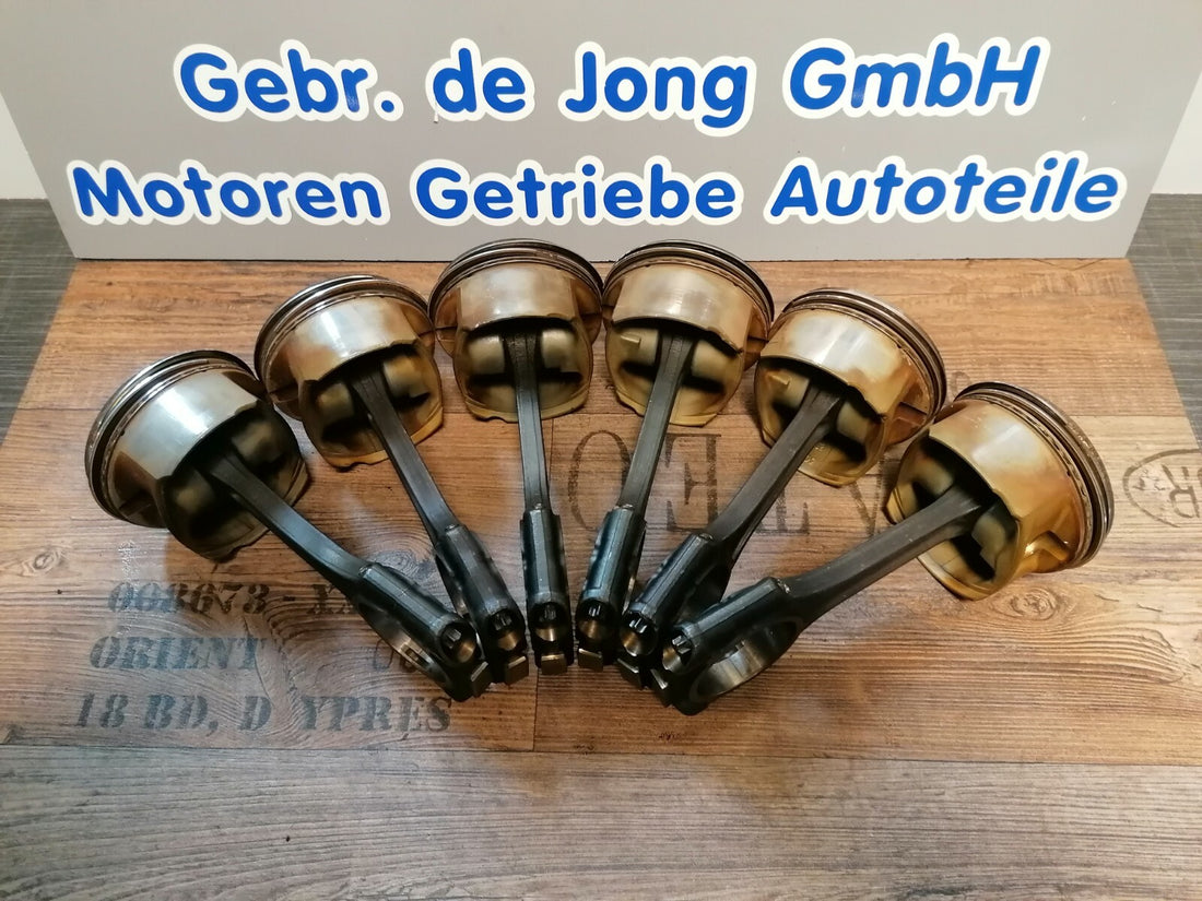 1x Original Mercedes Benz SL 350 Pleuel mit Kolben für 112.973 Motor