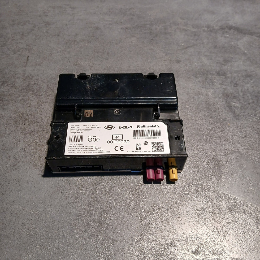 96510-P2000 Original KIA SORENTO MK4 ab 2020- Telefon Steuergerät