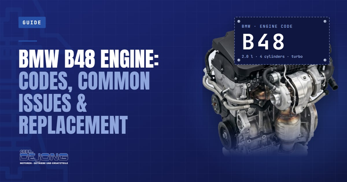 BMW B48 Engine: Codes, Common Issues & Replacement