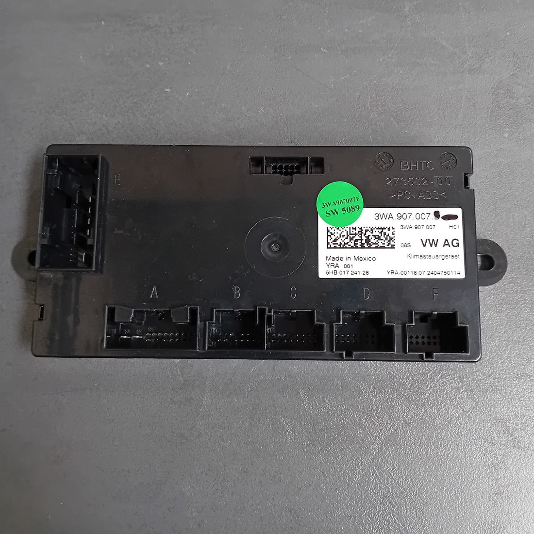 VW Seat Skoda Audi Klima Heizung Steuergerät Modul 3WA907007D