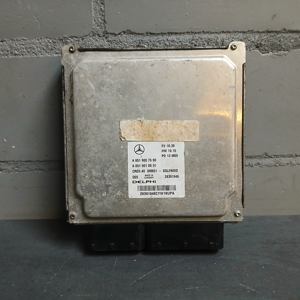 DELPHI Engine control unit Mercedes-Benz A-Klasse B W176 W246 OM651 A6519007600