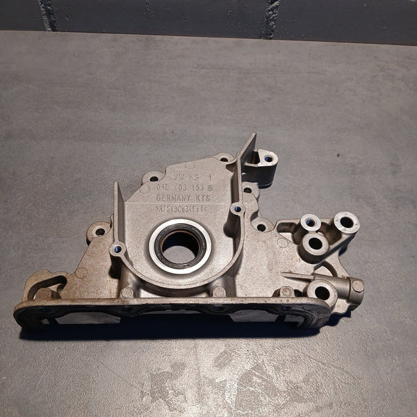 Original VW Audi Seat Skoda 1.4 TSI CZD Kurbelgehäuse Flansch 04E103153B