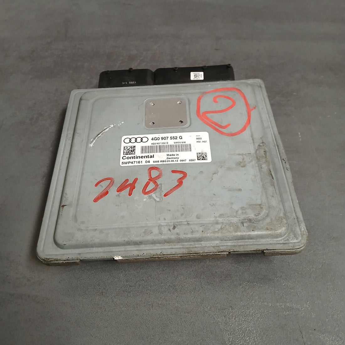 Original Motorsteuergerät Audi A6 C7 4G 2.8FSi 150kW CHVA   4G0907552G