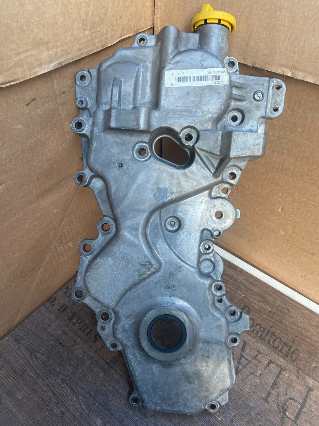 Original Renault Scenic III 2.0 16V M4R-711 Stirndeckel 029831 DE274223 K78K56QX