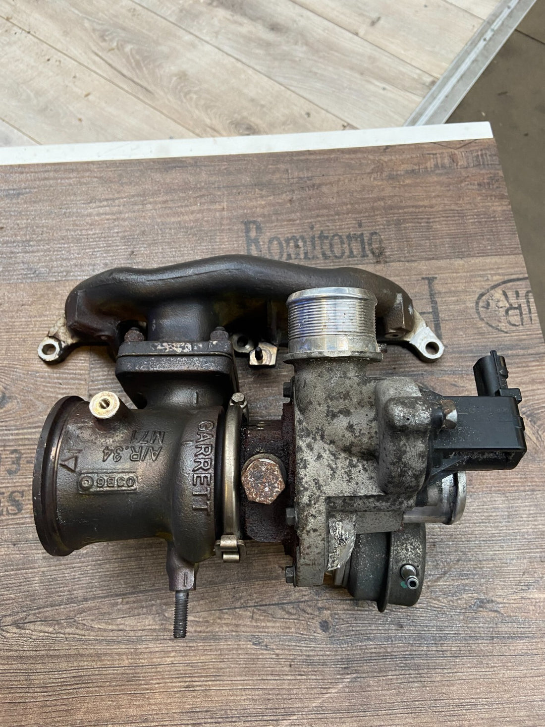Turbolader mit Krümmer | Fiat 500X 1.4 Turbo 940A2000 | 55265386 55236503