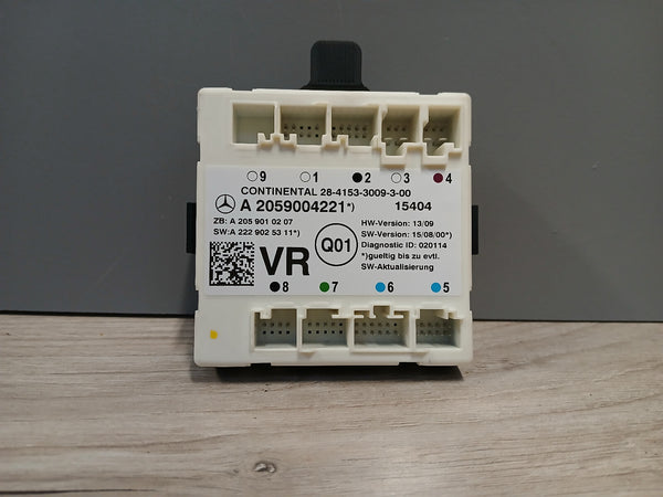 Türsteuergerät Elektronikmodul VR vorne rechts Mercedes-Benz W205 A2059004221