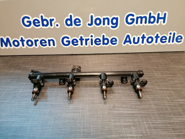 Original Einspritzleiste Einspritzventile Audi 2.0TFSI CJE 06K133681A 06L906031A